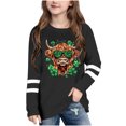 thumbnail image 1 of AUNVITO St. Patrick's Day Fashion Cute Printed Casual Long Sleeve Tops for Boys and Girls, 1 of 5