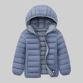 thumbnail image 1 of AUNVITO Thermal Insulated Kids Winter Coat Short Length Quilted Puffer Design for Boys & Girls 4-15Y Windproof Lightweight Nylon & Spandex Matte Finish Loose Fit, 1 of 6