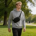 thumbnail image 1 of AUNVITO Unisex Crossbody Shoulder Bag, Lightweight and Portable, Multiple Pockets, Adjustable Strap, Suitable for Daily Use, Travel, and Commuting, 1 of 6