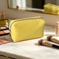 thumbnail image 1 of AUNVITO Waffle Makeup Bag Large Capacity Portable Travel Toiletry Pouch Cosmetic Organizer for Women Girls Daily Use and Weekend Trip Essentials, 1 of 8
