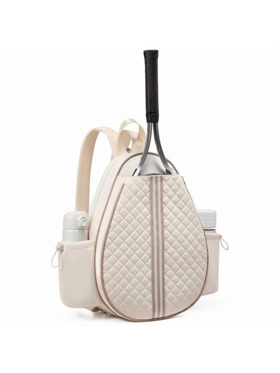 Waterproof Convertible Tennis Backpack Crossbody Bag, Pickleball Badminton Multi Sport Gym Travel Storage Pack
