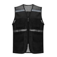 thumbnail image 1 of AUNVITO Women's Breathable Fishing Hiking Travel Vest with Turn-Down Collar Casual Outdoor Style, 1 of 4