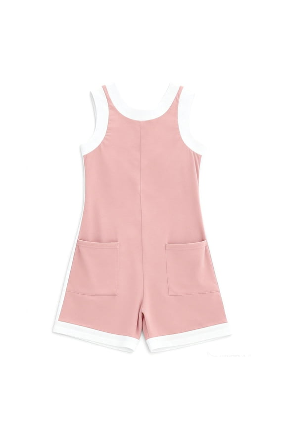 Women's Casual Summer Romper Breathable Comfortable Athletic Solid Color Lightweight