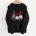 thumbnail image 1 of AUNVITO Women's Christmas Print Hoodie Long Sleeve Pullover Cozy Fleece Loose Fit Casual Streetwear Sweatshirt, 1 of 6