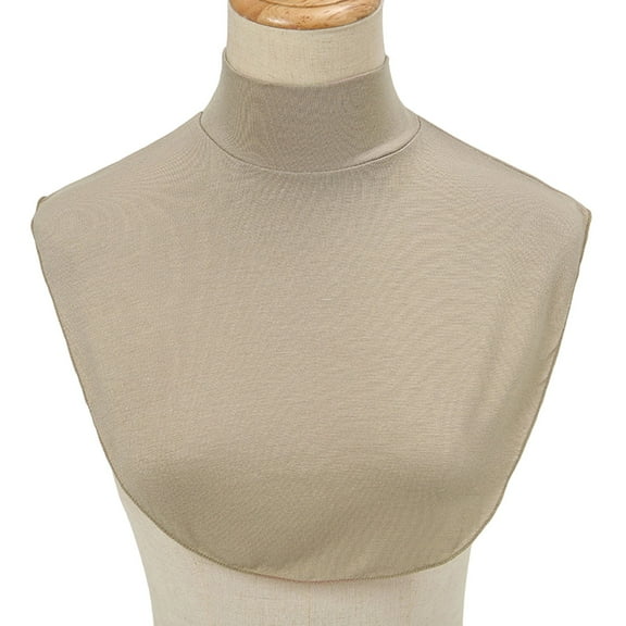 AUNVITO Women's Detachable Fake Collar Adjustable Straps All-Season Versatile Formal Shirt Collar