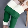 thumbnail image 1 of AUNVITO Women's Fleece Lined Leggings Thermal Plush Sherpa Lined Warm Winter Tights Casual Comfortable Everyday Style, 1 of 8