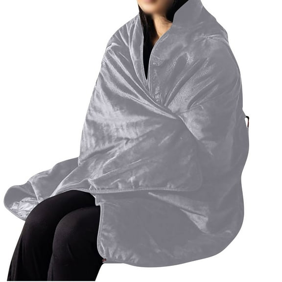 AUNVITO Women's Heating Shawl Buttery-Soft Knit Lightweight Warmth Solid Colors Elegant and Comfortable Style