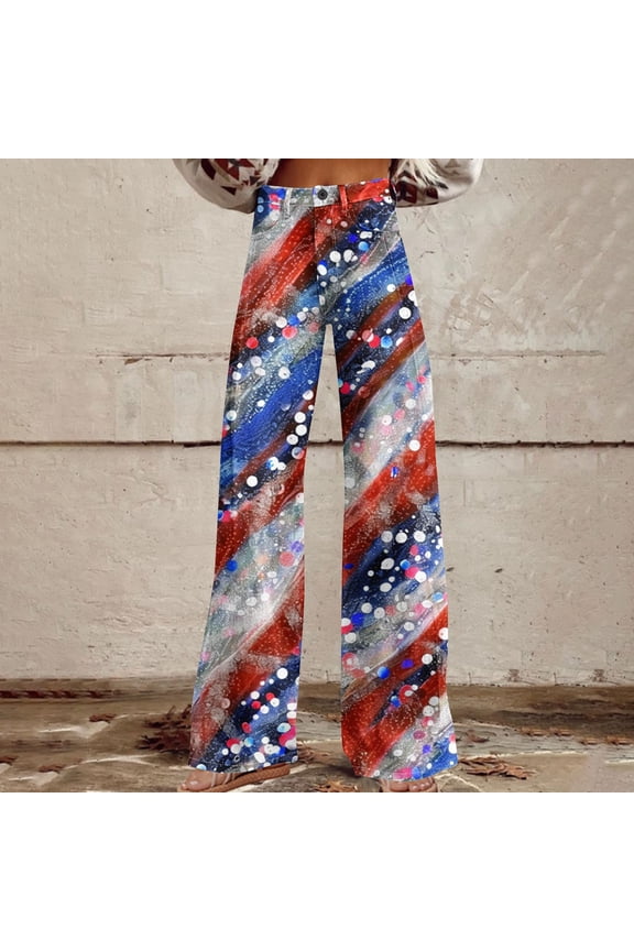 Women's High Waist Stretch Denim Pants With Button Pockets Straight Leg Wide Loose Fit Casual Comfort Jeans For Daily Fashion Vintage Style