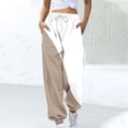 thumbnail image 1 of AUNVITO Women's Printed Loose Fit Joggers Drawstring Cuff Casual Sweatpants with Stylish Design, 1 of 5