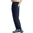 thumbnail image 1 of AUNVITO Women's Quick-Dry Elastic Waist Work Pants with Pockets - Breathable Nursing Scrubs for Caregivers & Medical Professionals, 1 of 4