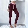 thumbnail image 1 of AUNVITO Women's Solid Color Sweatpants Elastic Waist with Drawstring Slim Fit Long Sleeve Athletic Casual Style, 1 of 7