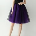 thumbnail image 1 of AUNVITO Women's Tutu Skirt Elastic Waist Layered Tulle Party Dress Multicolor, 1 of 3