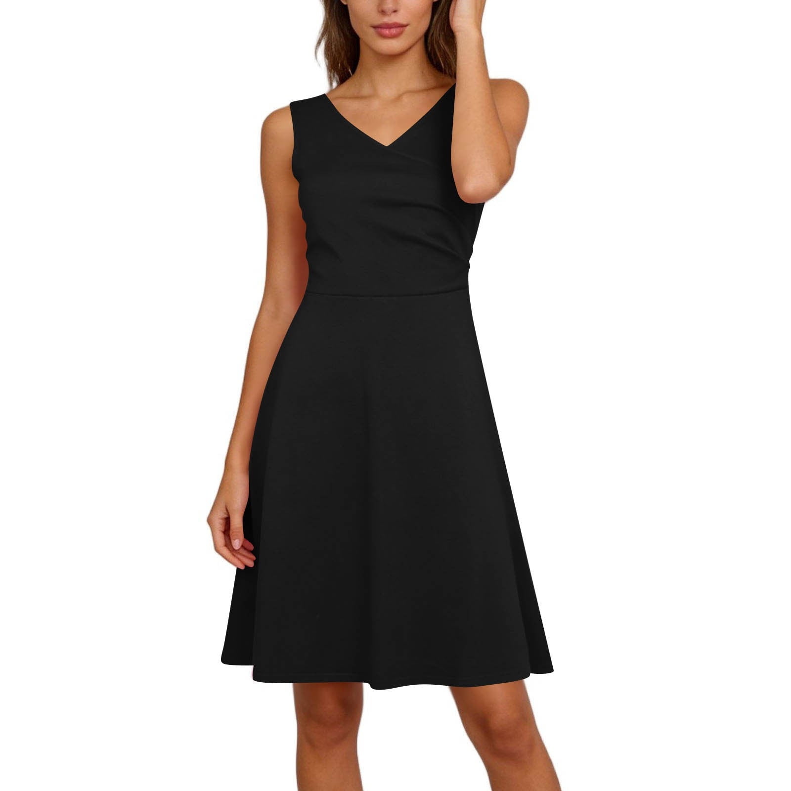 blue dress for baby girl Jersey Cross Strap Gown- Black L