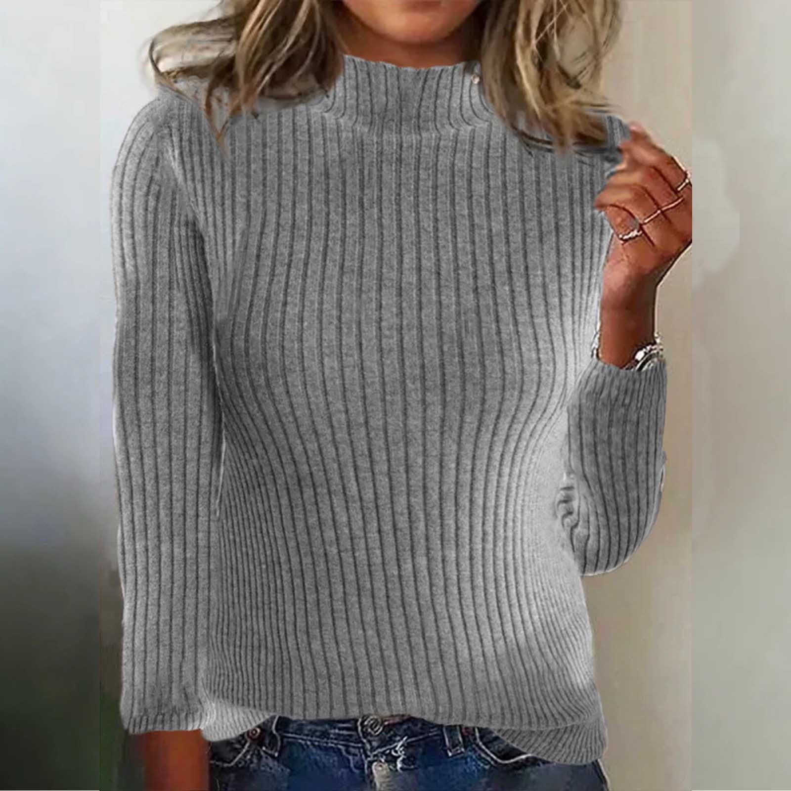 SOLID KNIT PULLOVER TOP-WBT25521XL main image 0