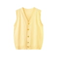 thumbnail image 1 of AUNVITO Womens V Neck Vest Sleeveless Button Down Lightweight Knit Cardigan Fall Winter Outfits 2025, 1 of 2