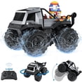 thumbnail image 1 of AUOSHI 1:16 Amphibious Remote Control Car Building Blocks DIY Waterproof RC Truck RC Car Toys Gifts for Kids Adults, 1 of 10