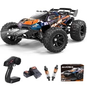 AUOSHI 114 Fast RC Toy Car,40+MPH Remote Control Off-Road Truck with Full Metal Drivetrain, 4WD All-Terrain, 2 Batteries, 70 Min Runtime, LED Lights, Waterproof   Great Gift for Kids, Teens & Adults