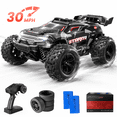 thumbnail image 1 of AUOSHI Upgraded 1:18 RC Car Remote Control Truck – 30MPH 4WD High Speed Toy for Boys with Metal Shaft, Alloy Differential, Dual Batteries, TPR Tires, Shock Absorbers, Gift for Kids & Beginners, 1 of 10