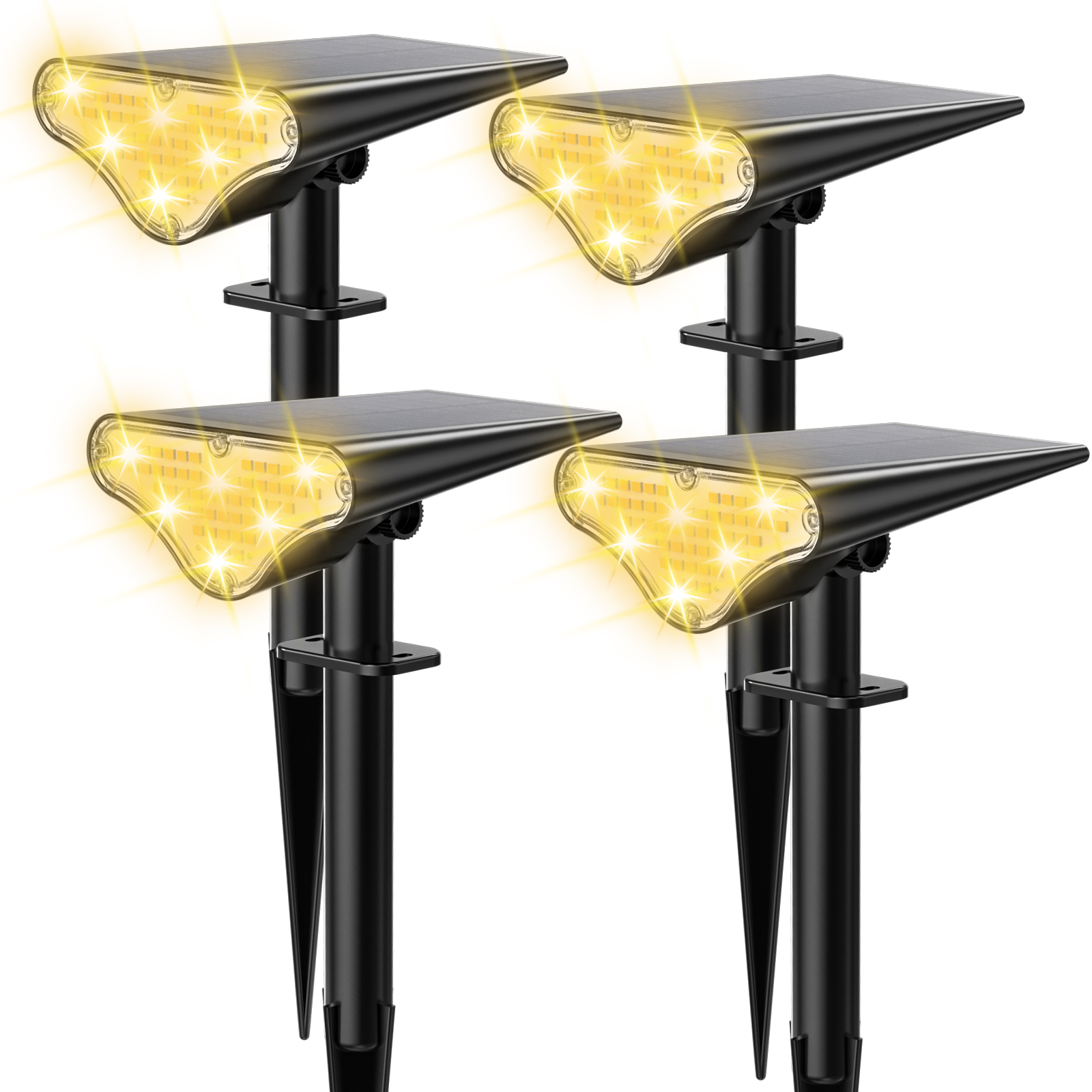 Solar Powerd Garden Lights, Firefly Butterflies Lights Total 12 LED