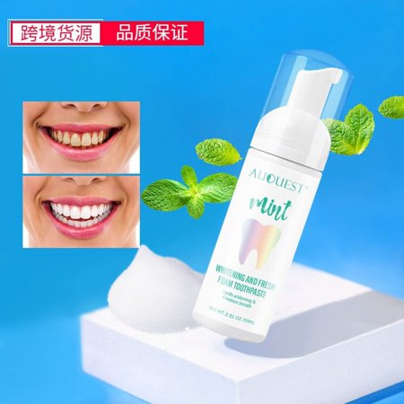 AUOUEST Tooth Cleaning Powder, Fresh Breath, Adult Toothpaste, Oral Cleaner, Baking Soda Tooth Powder