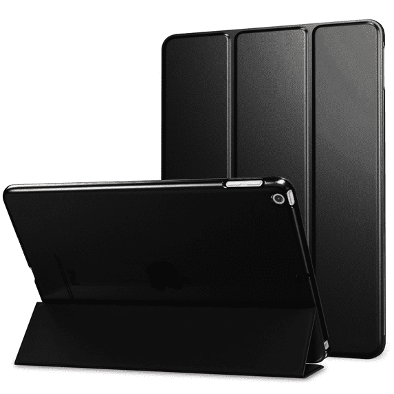 AUPERTO Smart Case for iPad Mini 5 7.9", Lightweight Trifold Smart Cover with Auto Sleep/Wake, Hard Back Cover BLACK