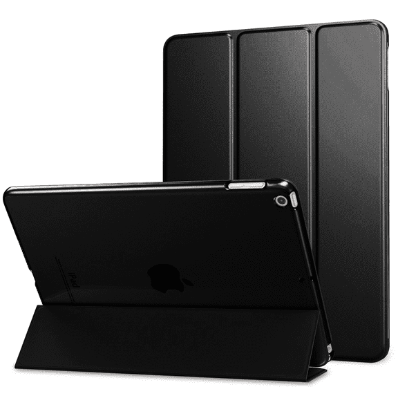 AUPERTO Smart Case for iPad Mini 5 7.9", Lightweight Trifold Smart Cover with Auto Sleep/Wake, Hard Back Cover BLACK