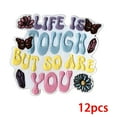 thumbnail image 1 of AUQ 12Pcs Iron on Patches,Repair Clothing Damage Animal Embroidery Decal,Widely Applicable Cartoon Patch,Color5, 1 of 4