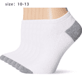thumbnail image 1 of AUQ 12Pcs Socks for Men,Soft Cotton Grip Socks,Stylish Breathable Crew Socks for Women,White, 1 of 2
