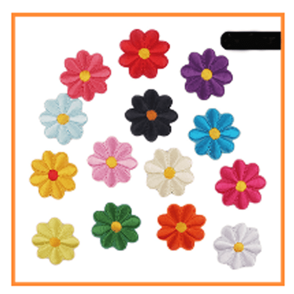 AUQ 14 Pcs Iron On Patches,Versatile Iron On Patches for Creative Styles,Custom Patches with No Residue for Fashionable Designs