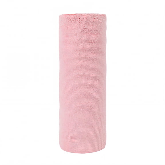 AUQ 15Pcs Reusable Paper Towels,Reinforced Nonwoven Microfiber Kitchen Towels,Hydro-Lock Texture Rags for Cleaning House,Pink1