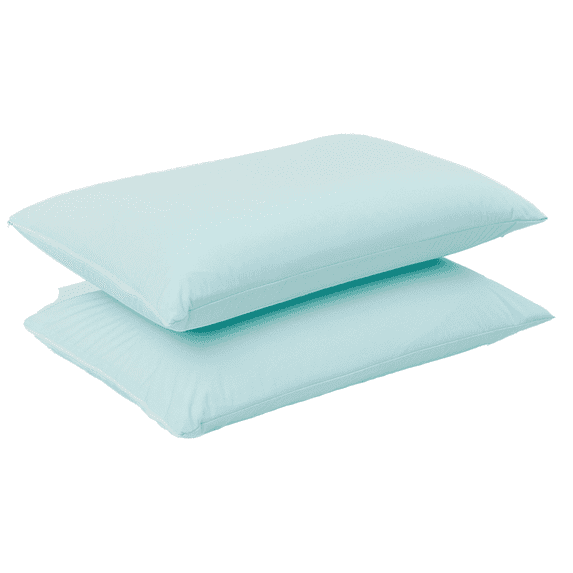 AUQ 2 Pcs Pillow Covers,20"×28" TPU Waterproof Membrane Body Pillow Pillowcase,Double-Sided Anti-Mite Pillow Protector,Style2