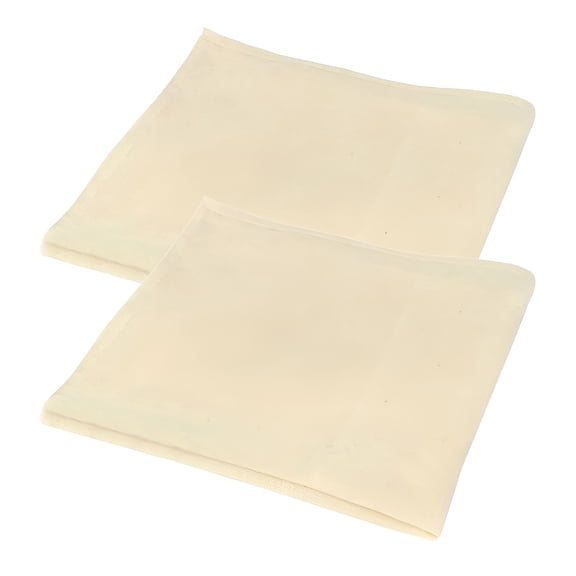 AUQ 2026 New 2 Pcs Cheese Making Supplies Cloths for Straining Bag Super Fine for Cheese Making, Straining, Yogurt Making, Home Brewing, Dairy Processing