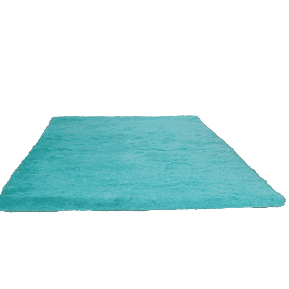 AUQ 2026 New Bathroom Rugs Double Soft and Thick Height Bathroom Decor Ethnic Style Shower Mat for Bathroom Laundry Room Peacock Blue
