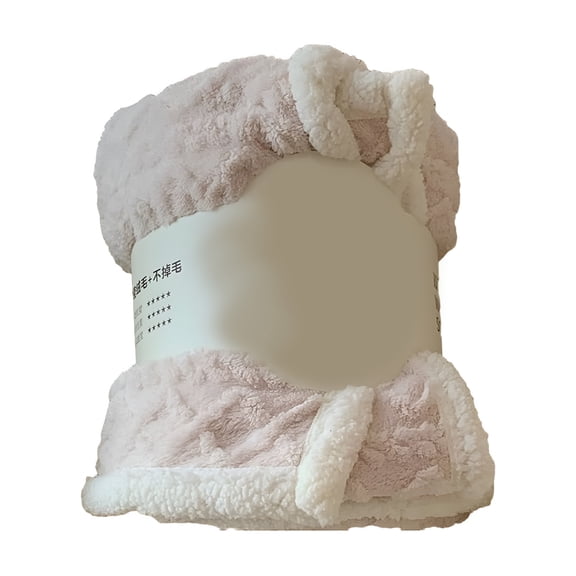 AUQ 2026 New Chunky Weighted Throw Blanket,Winter Fall Plush Blankets and Throws Full Size,Heavy,Throw Blankets for Living,Outdoor,Sofa,Bed,White