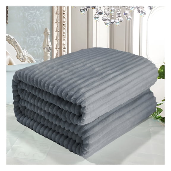 AUQ 2026 New Coral Velvet Weighted Blankets for Adults Queen Size 0.44Lbs,Warm Sherpa Fleece Throw Blanket for Sleep and Calm,Soft Cozy Heavy Bed Blanket 27 X 39 Inches