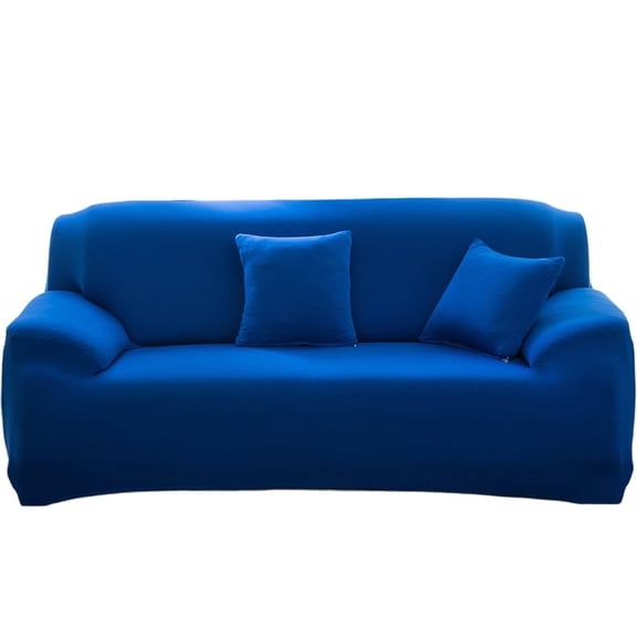 AUQ 2026 New Couch Cover Keeps Your Sofa Clean and Protected with Minimal Effort Sectional Couch Covers for Living Room, Family Room, Pet Area, Home Royal Blue