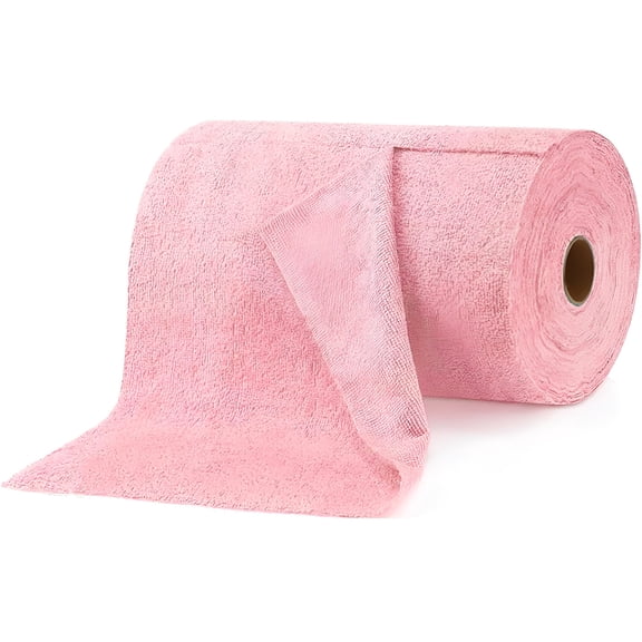 AUQ 2026 New Disposable Dish Cloths-2 Rolls Microfiber Roll Reusable Cleaning Rag Roll Microfiber Hand Tear Cloth All Purpose for Kitchen, Bathroom, Car, Office, Outdoor