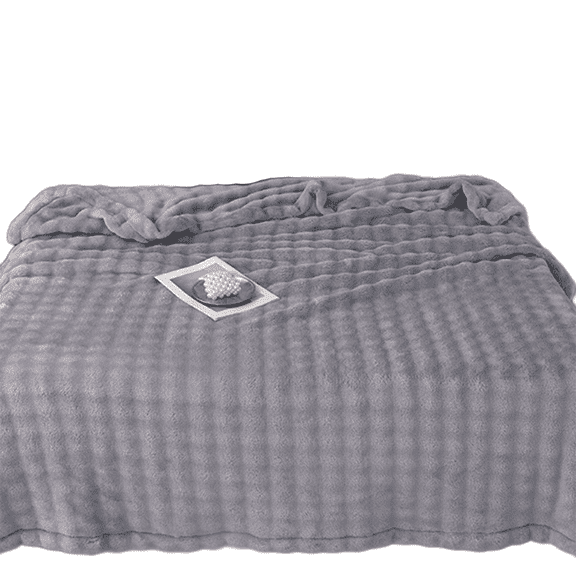 AUQ 2026 New Fluffy Blanket Multiple Size Options Sand Cloud Family Friendly Fine Craftsmanship Fluffy Blanket for Bed Sofa Travel Blue 59*78In