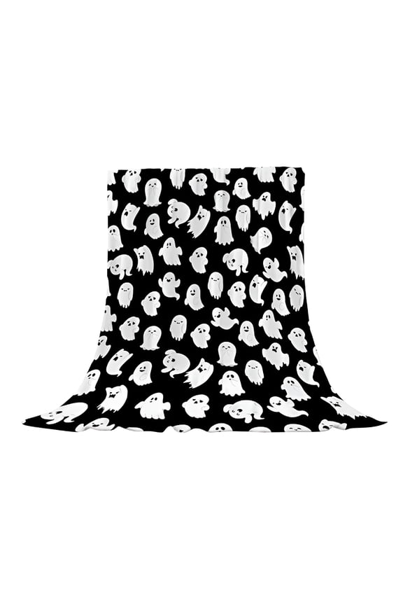 AUQ 2026 New Halloween Blanket for Bed, Sofa, Kids Room, Playroom, 3 Sizes Print Blanket and Kids Blanket