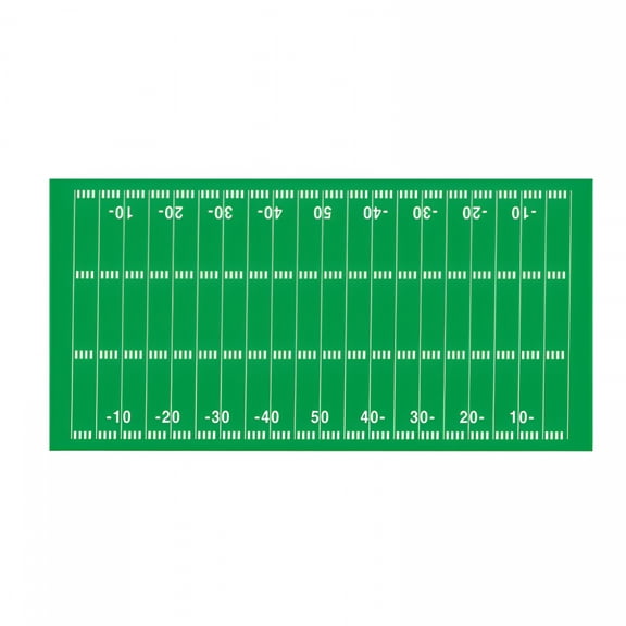 AUQ 2026 New Holiday Tablecloth with Flannel Backing Football Tablecloth 54 Paper Tablecloth Roll for Holiday Parties, Football Events, Dining Table, Game Day, Kitchen, Bbqs, Special Occasions.