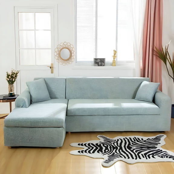 AUQ 2026 New Sofa Cover Elastic Sofa Slipcover Chaise Longue Sectional Corner Couch Cover Cases for Furniture 1/2/3/4 Seater