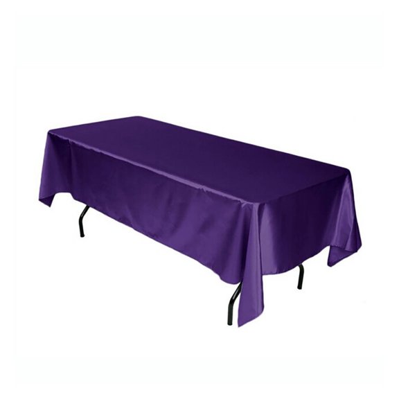 AUQ 2026 New Table Cloth,Simple & Chic Design Table Covers,Refined Craftsmanship Table Protector for Dining Room Table,147*259Cm,Sky Blue