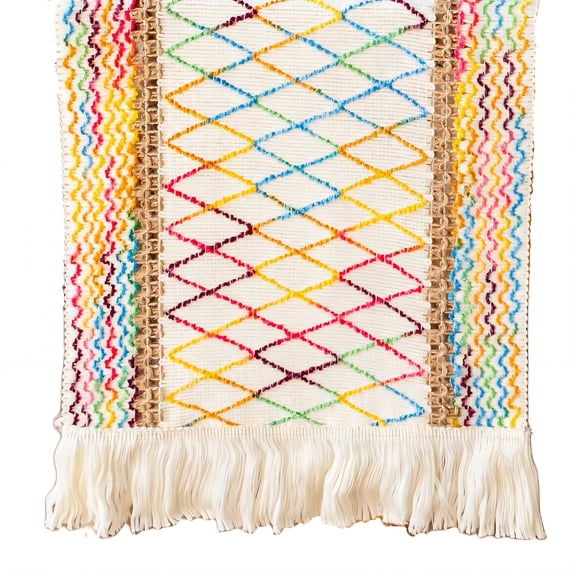 AUQ 2026 New Table Runner,Neat Edge Design Dining Room Table Decor,Linen Cotton Fiber Farmhouse Table Runner,Style2,30*140Cm,For Dining Tables,Home Decor,Holiday Settings,Parties