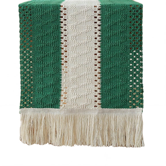 AUQ 2026 New Table Runner Soft Cotton Table Runner 48 Inches Long Simple Upkeep Farmhouse Table Decor Style1 30*120Cm for Everyday Meals Casual Gatherings Kitchen Tables Dining Room Decoration