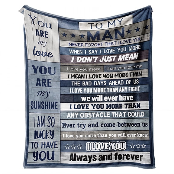 AUQ 2026 New Throw Blanket,Personalized Note Pocket Bed Throw Blanket,Intimate Heartfelt Touch Throw Blankets,Style1,30*40In
