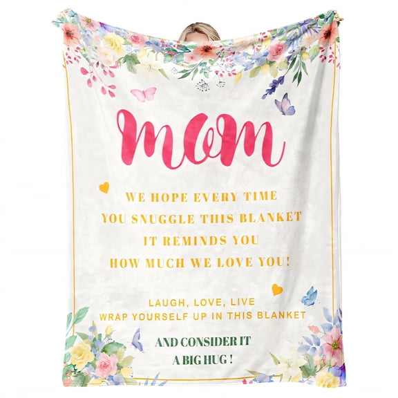 AUQ 2026 New Throw Blanket Warm Lounge Blanket Bed Throw Blanket Cloud Soft Throw Cozy Blanket for Bed Sofa 40*60In