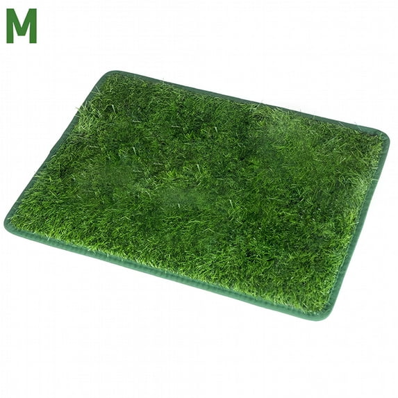 AUQ 2026 New Washable Reusable Pet Grass Pad,Non-Slip Dog Training Mat Indoor Outdoor Artificial Turf Pee Pad for Puppies and Small Pets