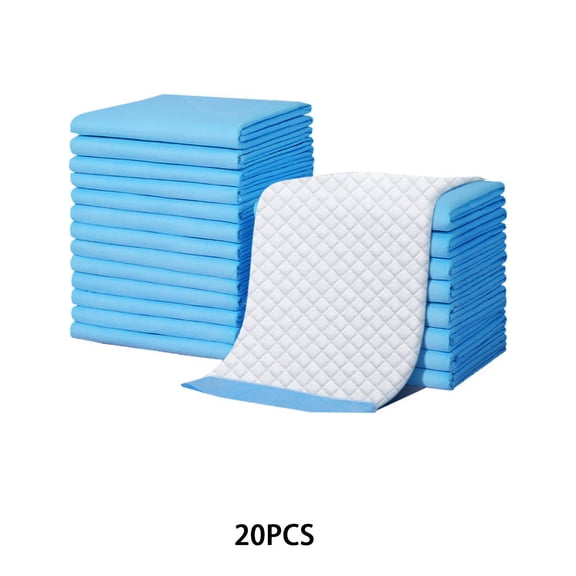 QARUN 20Pcs Puppy Pads,Thickened Design Puppy Essentials,Prevent Leakage Pee Pads for Dogs,Style1
