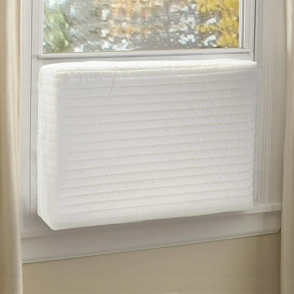 AUQ 25" x 18" x 2.7" Waterproof Double Insulation Indoor Air Conditioner Cover