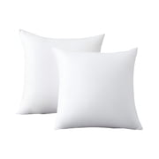 AUQ 26X26 Inch Euro Pillows Inserts,Pack of 2 Down Alternative Virgin Filling Comfy Support Throw Pillows for Sofa Couch Bed